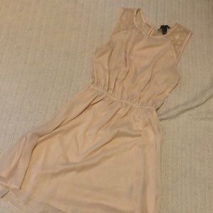 Forever21 cream colored dress
